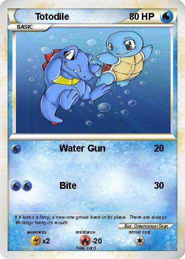 Pokemon Totodile
