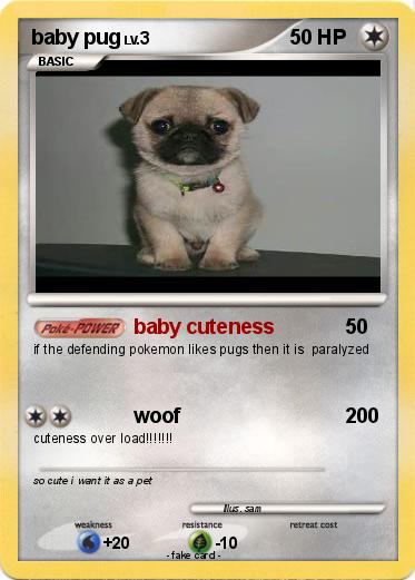 Pokemon baby pug