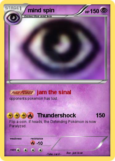Pokemon mind spin