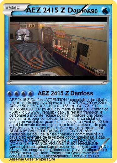 Pokemon AEZ 2415 Z Danfoss