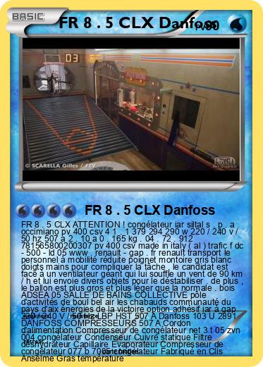 Pokemon FR 8 . 5 CLX Danfoss