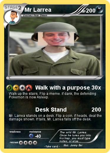 Pokemon Mr Larrea