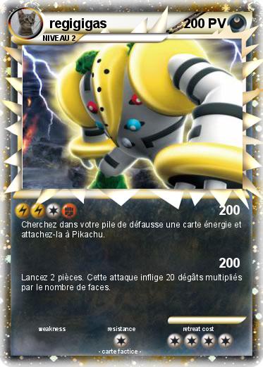 Pokemon regigigas
