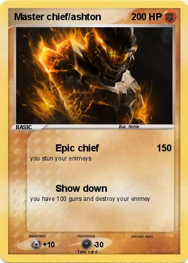 Pokemon Master chief/ashton