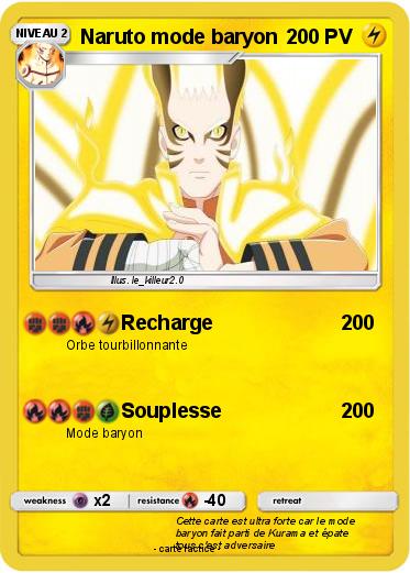 Pokemon Naruto mode baryon