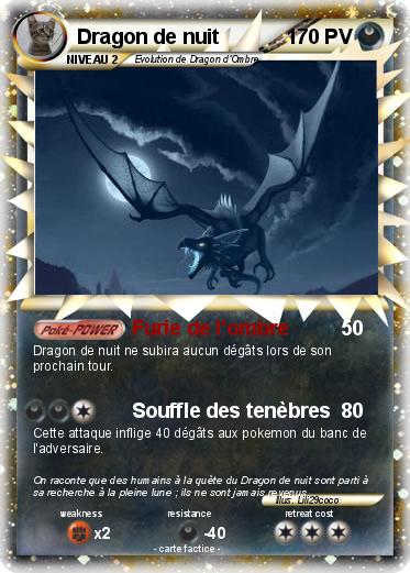 Pokemon Dragon de nuit