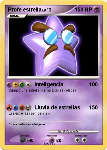 Pokemon Profe estrella
