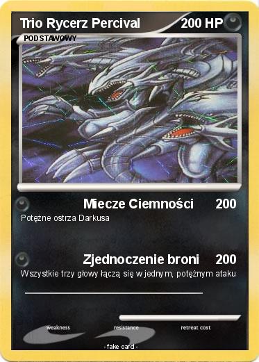 Pokemon Trio Rycerz Percival