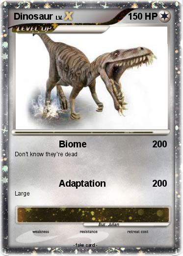Pokemon Dinosaur
