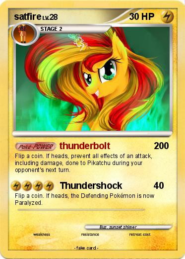 Pokemon satfire
