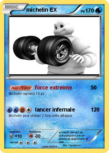 Pokemon michelin EX