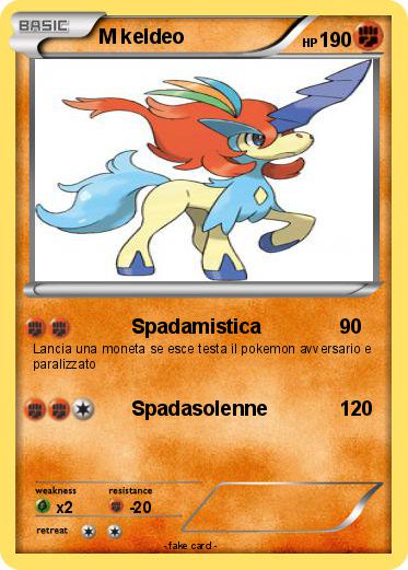 Pokemon M keldeo