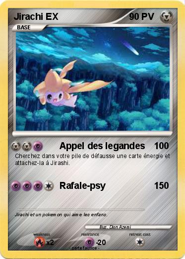Pokemon Jirachi EX