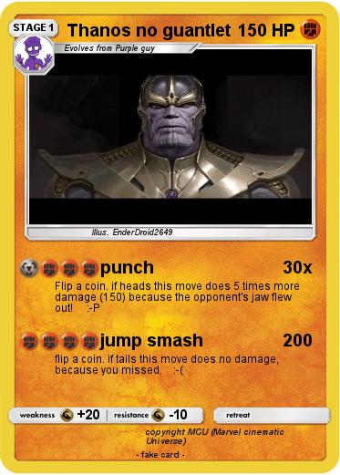 Pokemon Thanos no guantlet