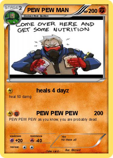 Pokemon PEW PEW MAN