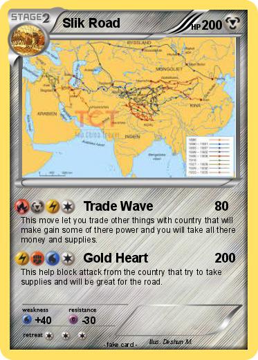 Pokemon Slik Road