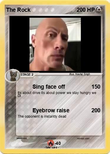 Pokemon The Rock