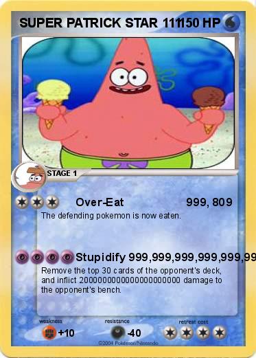 Pokemon SUPER PATRICK STAR 111