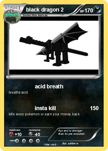 Pokemon black dragon 2
