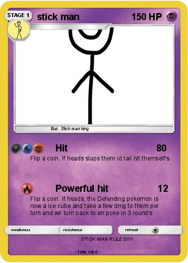 Pokemon stick man