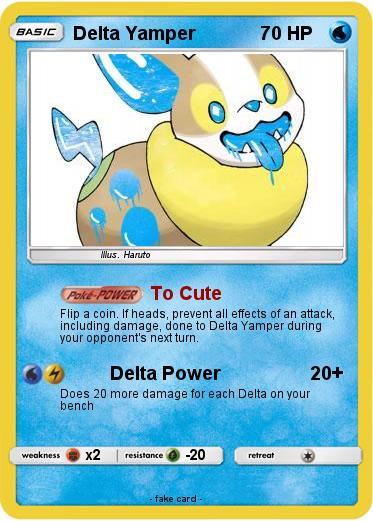 Pokemon Delta Yamper