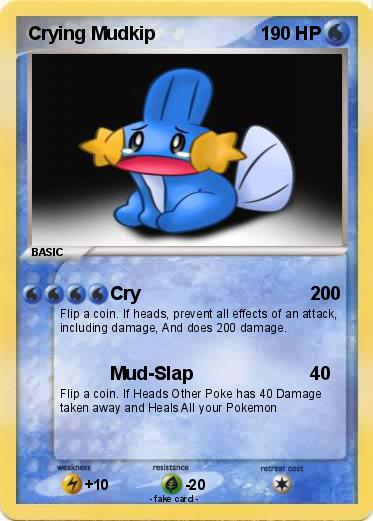 Pokemon Crying Mudkip