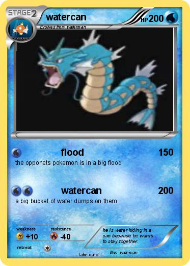 Pokemon watercan