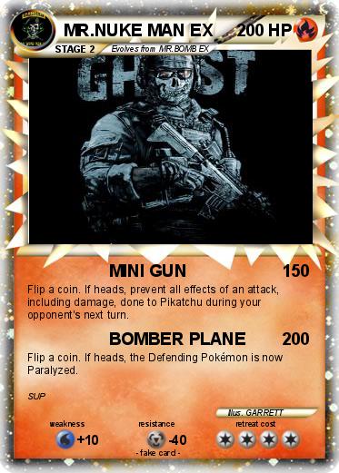Pokemon MR.NUKE MAN EX