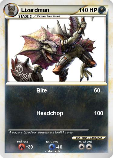 Pokemon Lizardman