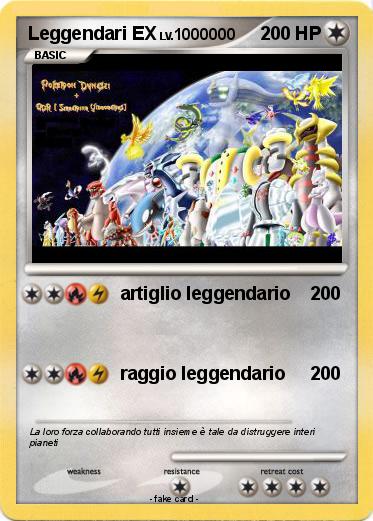 Pokemon Leggendari EX