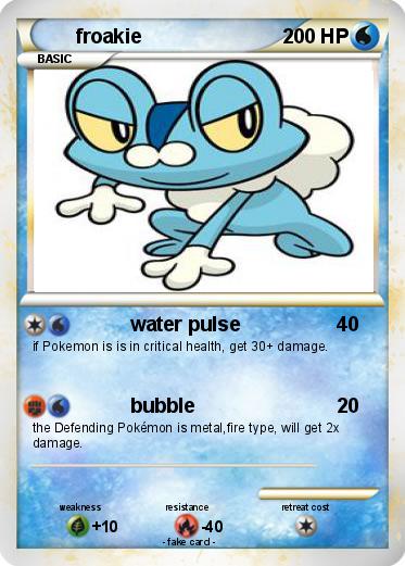 Pokemon froakie