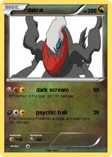 Pokemon dakrai