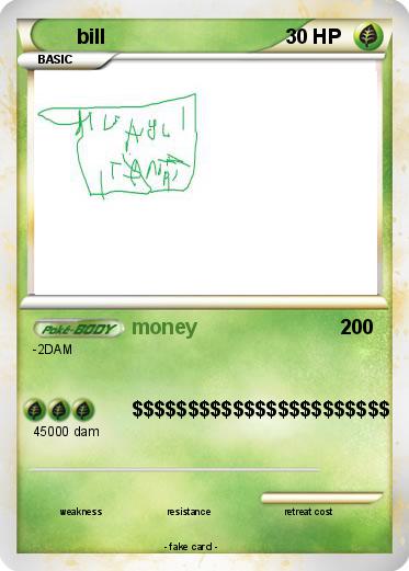 Pokemon bill