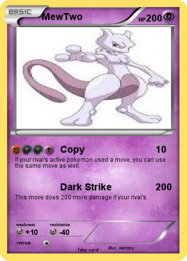 Pokemon MewTwo