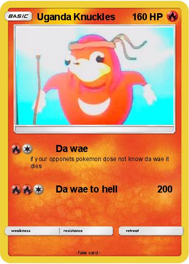 Pokemon Uganda Knuckles