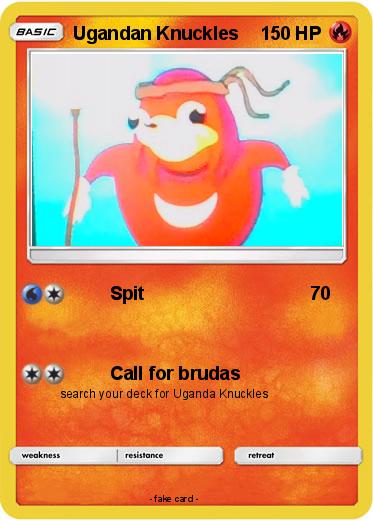 Pokemon Ugandan Knuckles