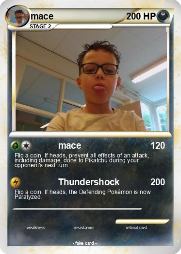Pokemon mace