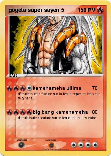 Pokemon gogeta super sayen 5