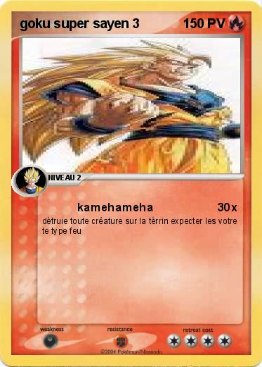 Pokemon goku super sayen 3