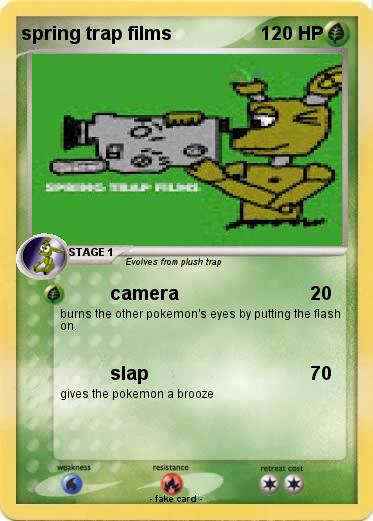 Pokemon spring trap films