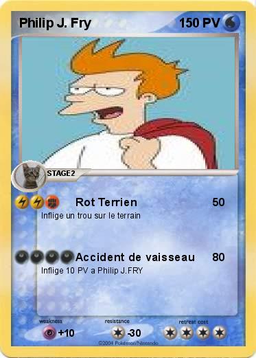 Pokemon Philip J. Fry