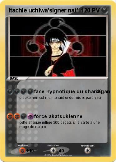 Pokemon itachie uchiwa'signer nat'