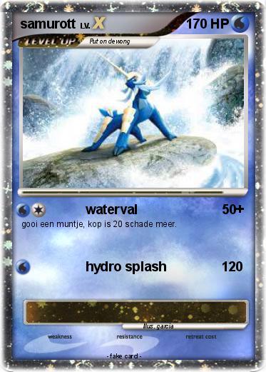 Pokemon samurott