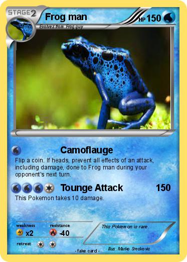 Pokemon Frog man