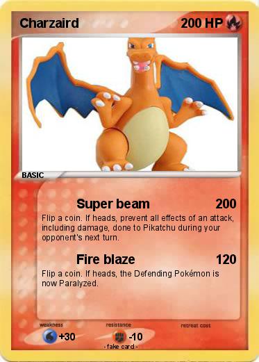 Pokemon Charzaird