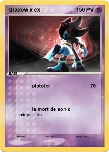 Pokemon shadow x ex