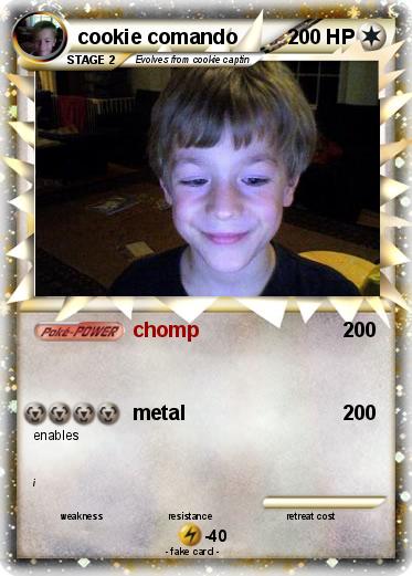 Pokemon cookie comando