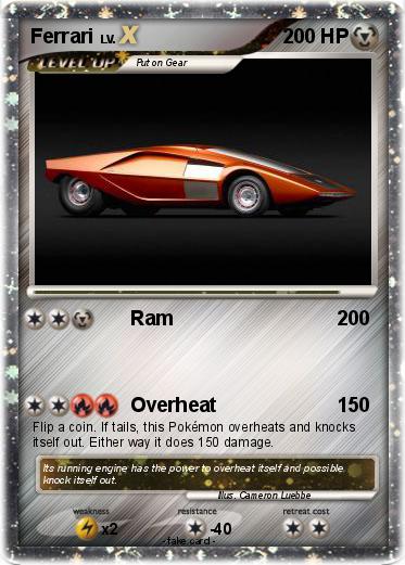 Pokemon Ferrari