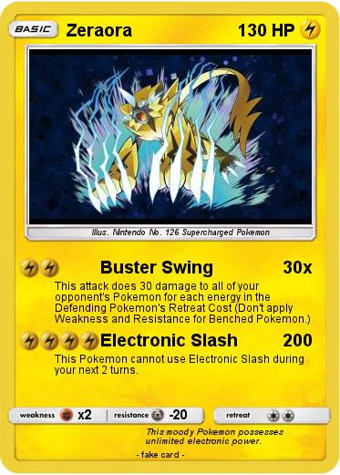 Pokemon Zeraora