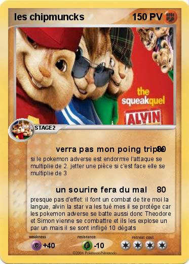 Pokemon les chipmuncks
